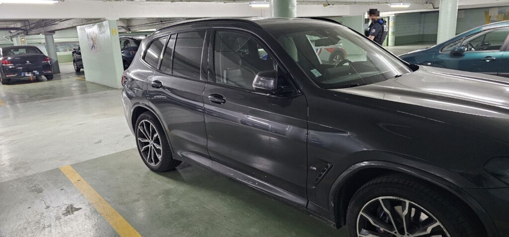 BMW X3 volée, retrouvée dans un sous-sol des Yvelines